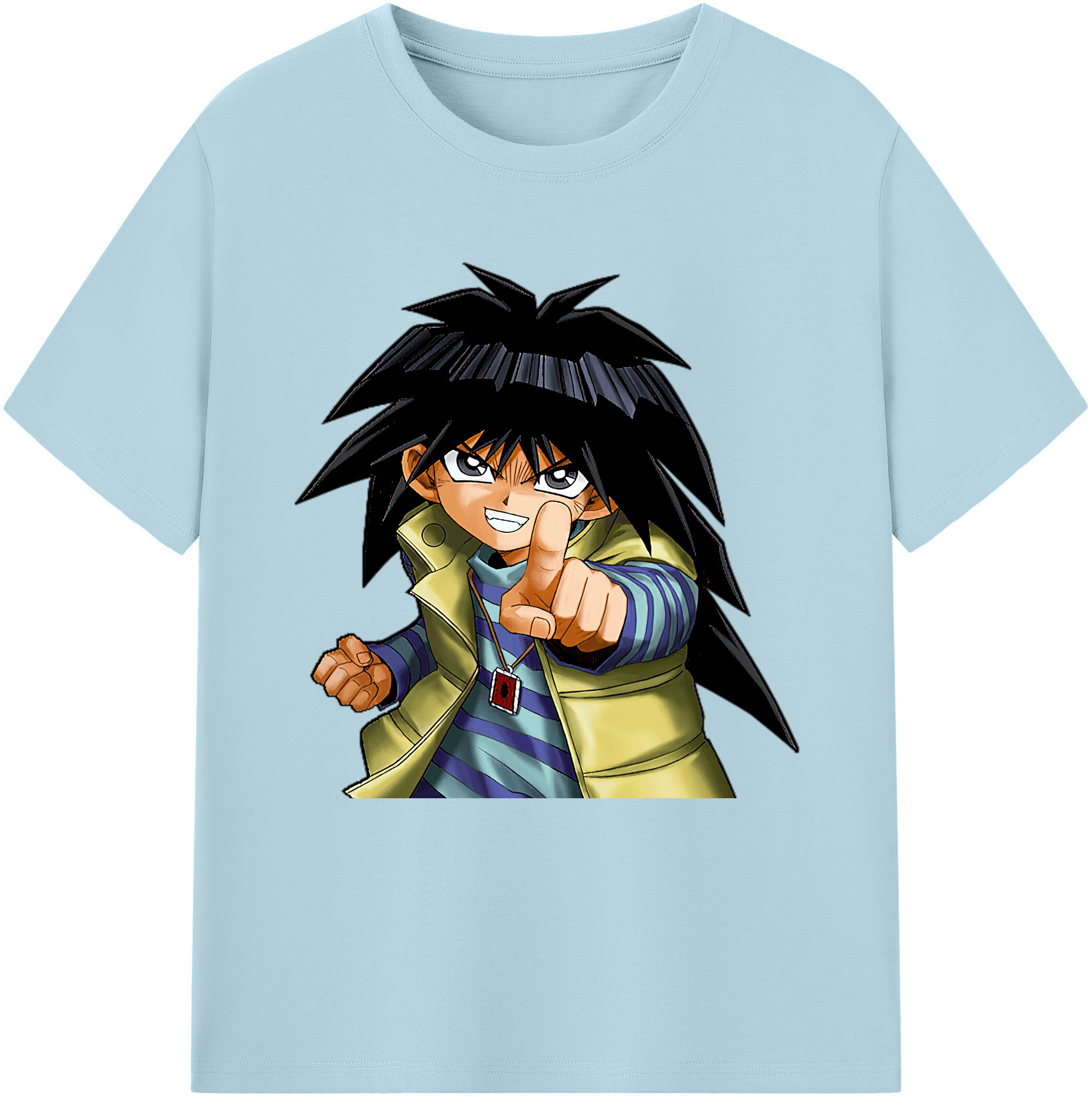 （画像用） 遊☆戯☆王 Yu-Gi-Oh! 綿100％半袖Tシャツ（フロントプリント）